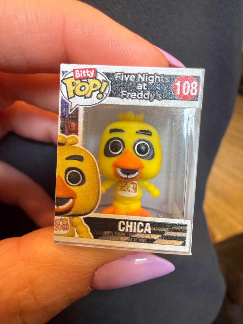 pop Yellow Chica Five Nights at Freddy's Vinyl Figure #108